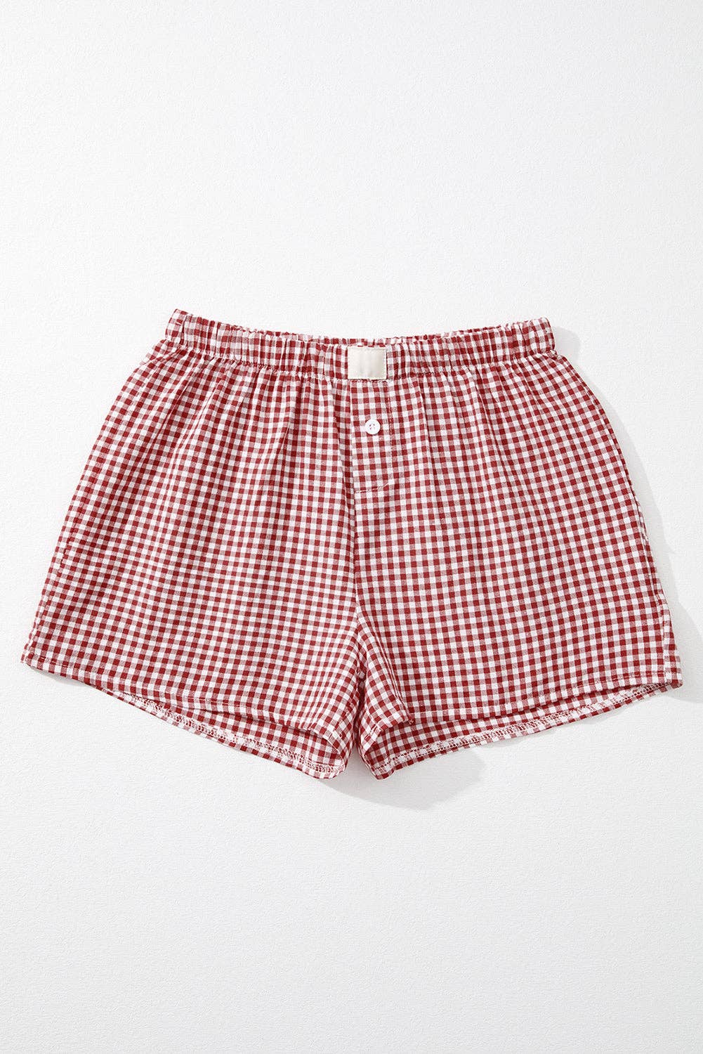 Red Gingham Boxer Shorts