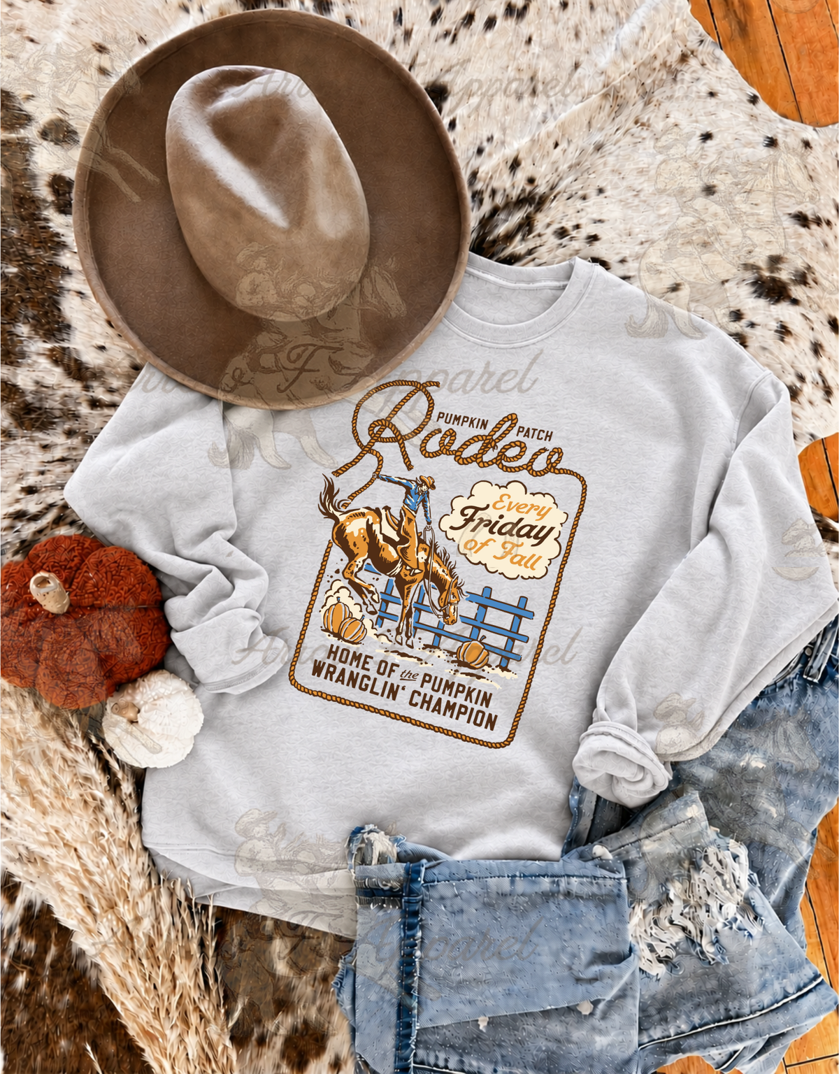 Pumpkin Patch Rodeo Sweatshirt