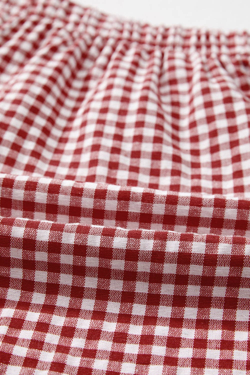 Red Gingham Boxer Shorts