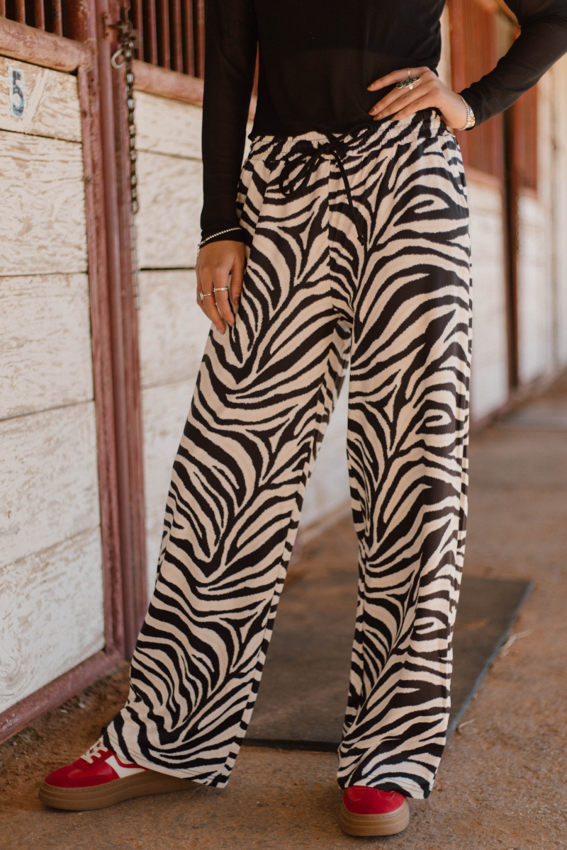 Zebra Pants