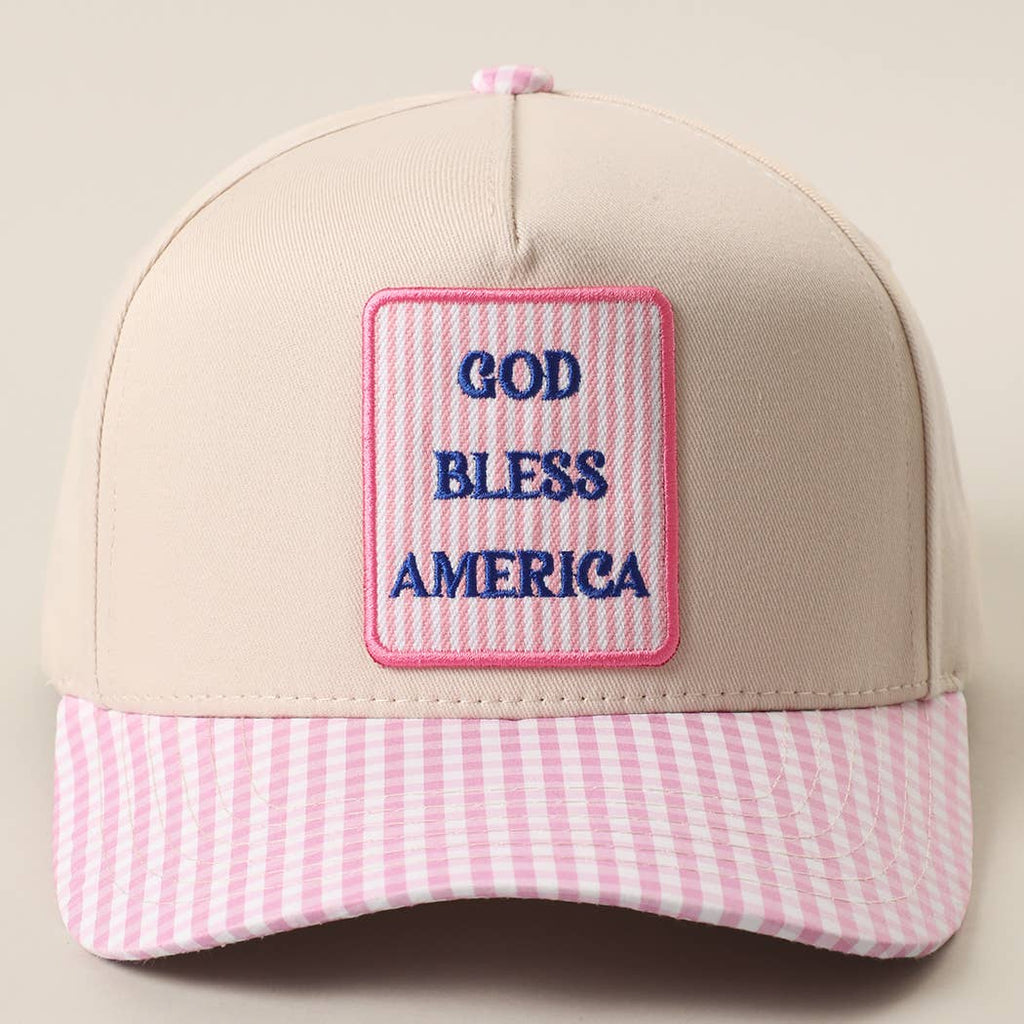 GOD BLESS AMERICA Trucker Hat