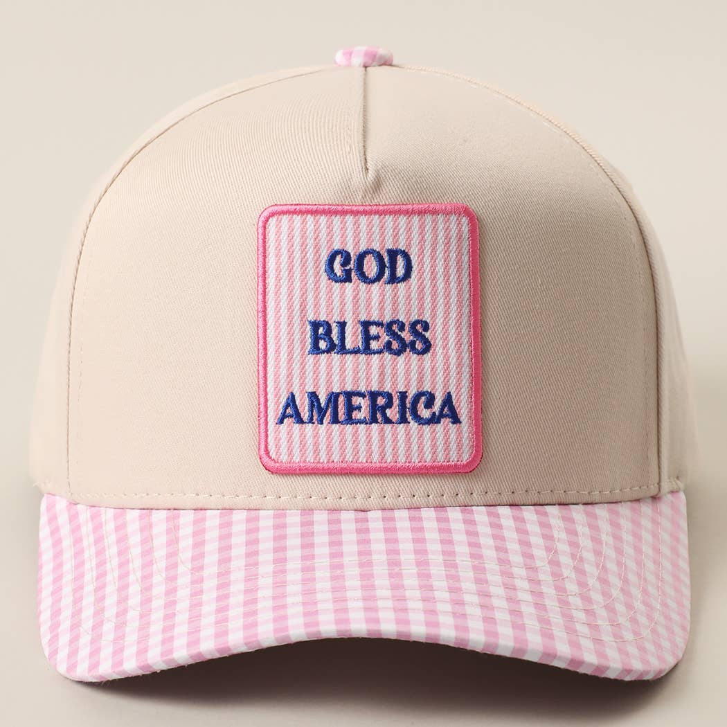 GOD BLESS AMERICA Trucker Hat