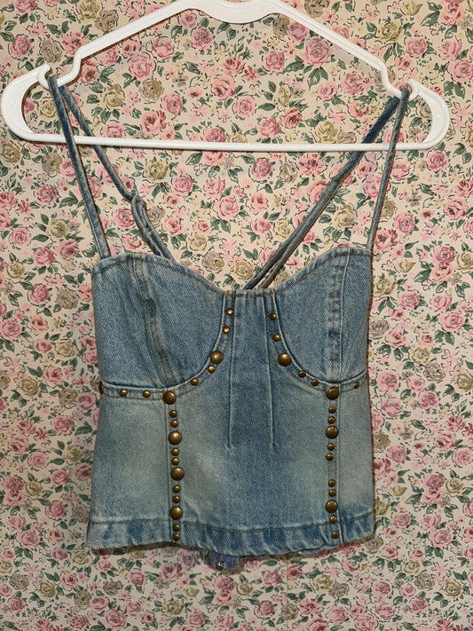 Denim tank