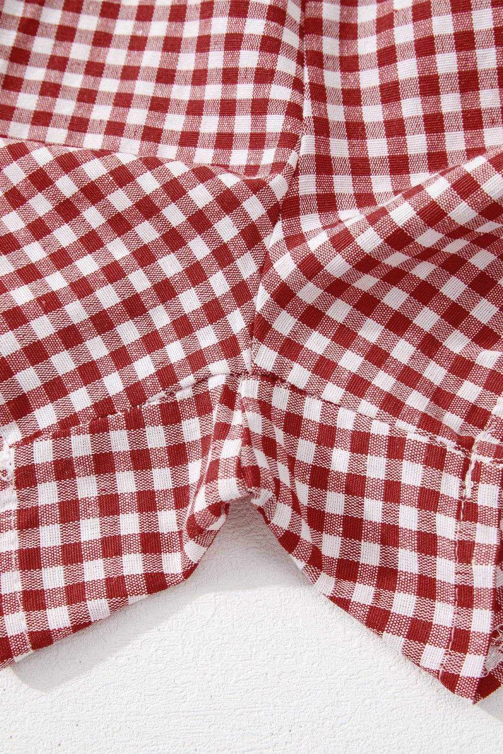 Red Gingham Boxer Shorts