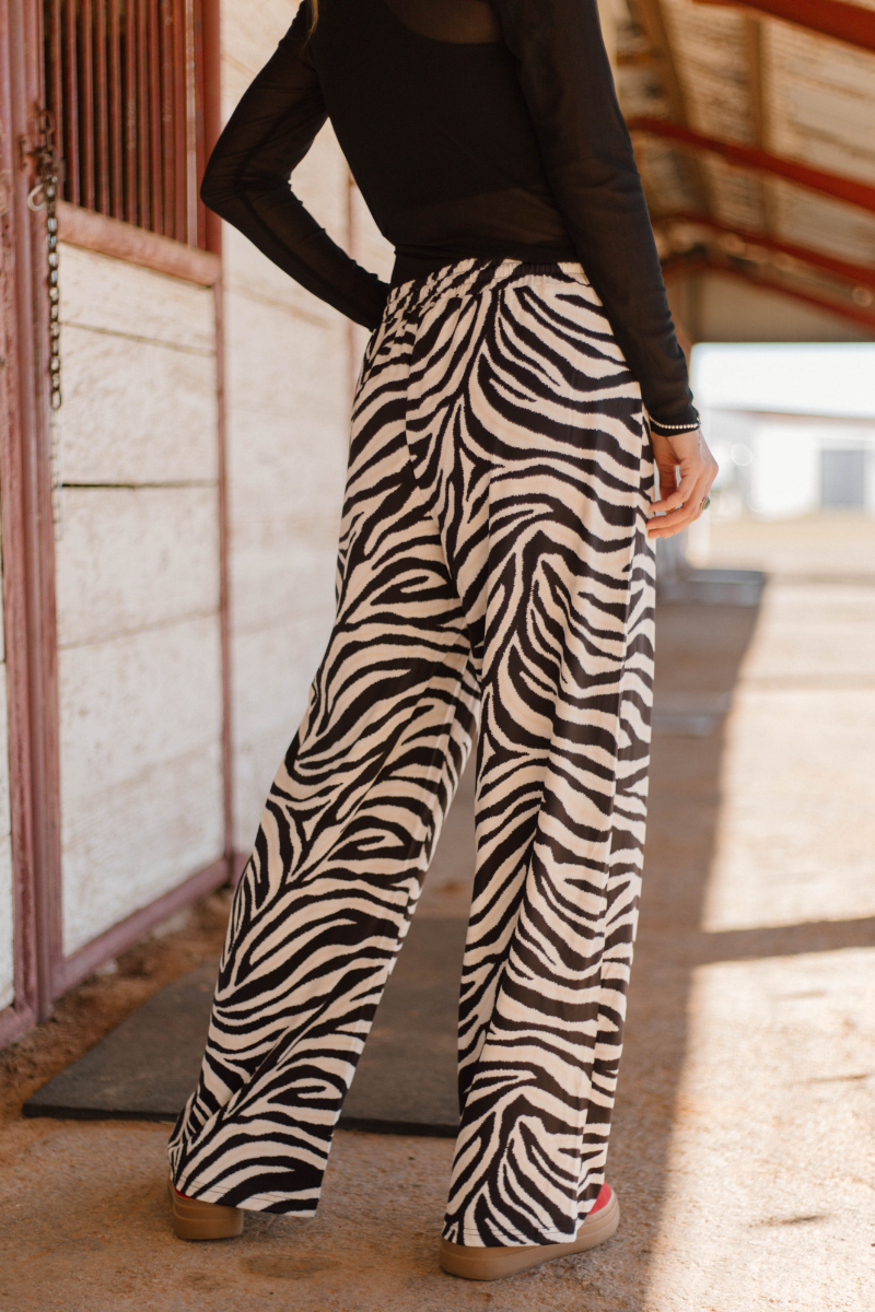 Zebra Pants