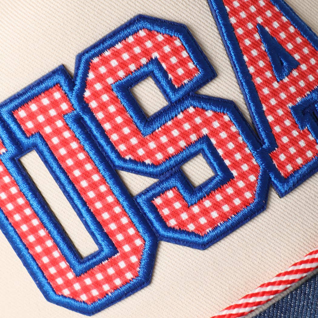 USA Denim Trucker Hat