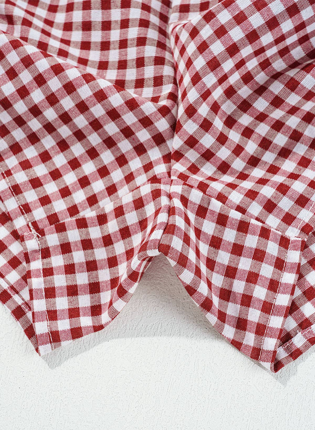 Red Gingham Boxer Shorts