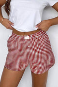 Red Gingham Boxer Shorts