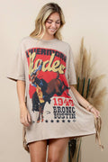 Fringe T shirt Dress